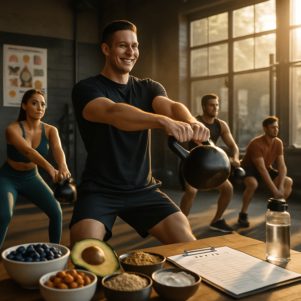 Athlete performing dynamic training - FitLife Coaching hero